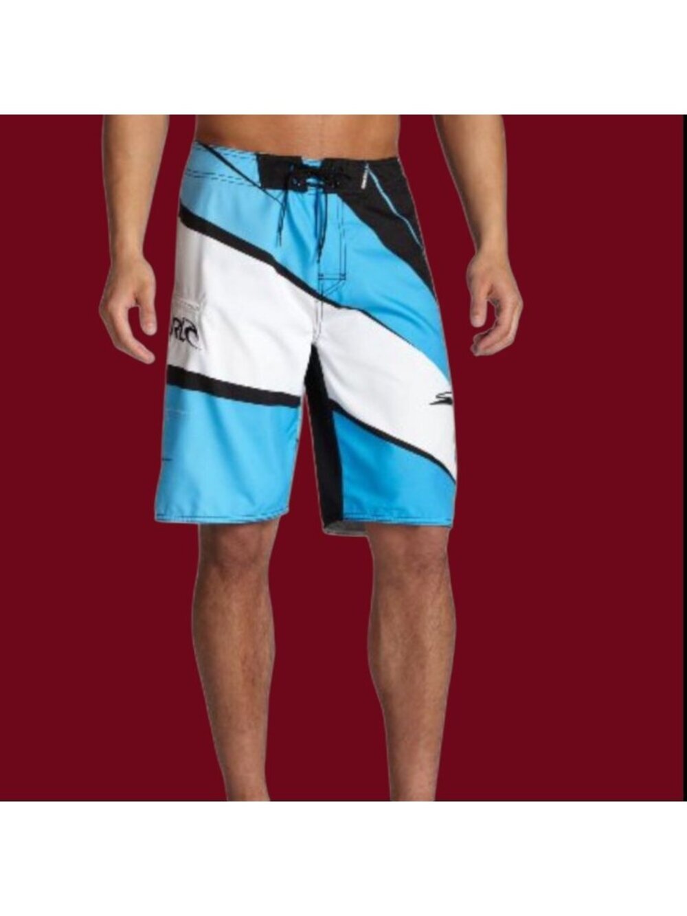 Rip Curl Mens Fanning Eagle Pro Boardshort Blue & Black Size 34